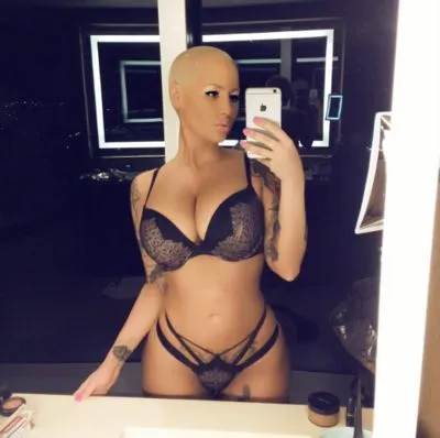 Amber Rose 11oz White Mug