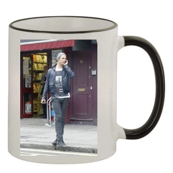 Chris Hemsworth 11oz Colored Rim & Handle Mug