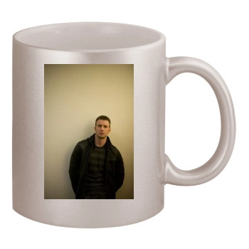 Chris Evans 11oz Metallic Silver Mug