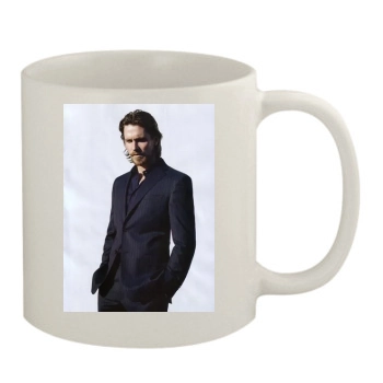 Christian Bale 11oz White Mug