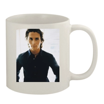 Christian Bale 11oz White Mug