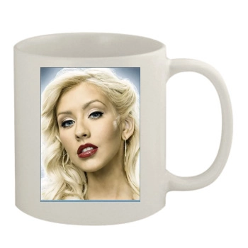 Christina Aguilera 11oz White Mug