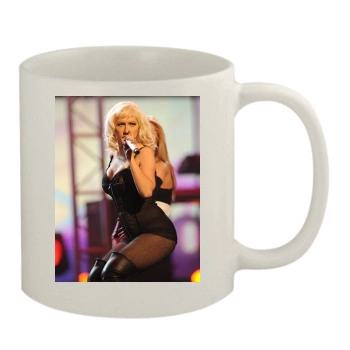 Christina Aguilera 11oz White Mug