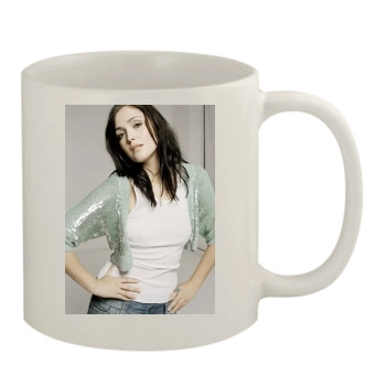 Rose Byrne 11oz White Mug