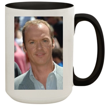 Michael Keaton 15oz Colored Inner & Handle Mug